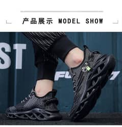 Men's Breathable Spring Shoes (Black) Ships From Overseas