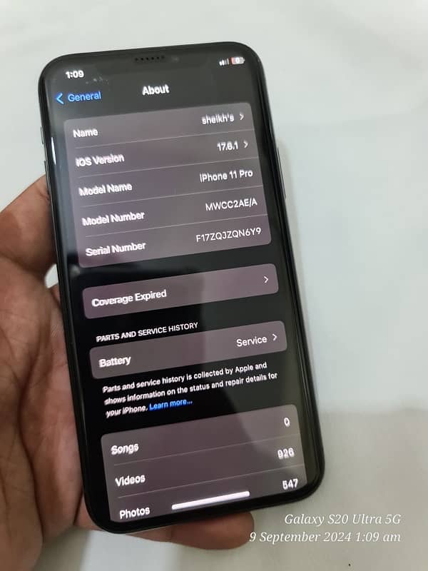 Iphone 11 pro pta Approved 7