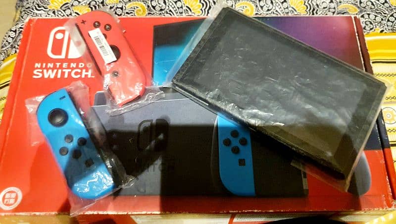 Nintendo Switch Just like New with new games and case 6