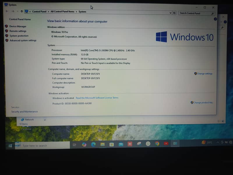 Laptop Dell Inspiron N5110/ 12GB - SSD128GB 0