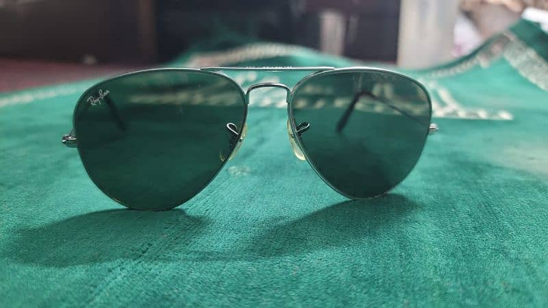 Ray Ban L&B Made in USA, Silver frame, 58 size 0