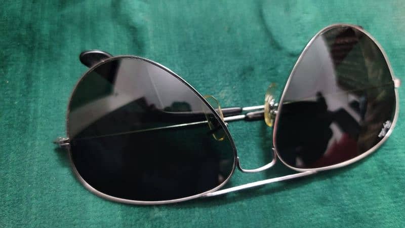 Ray Ban L&B Made in USA, Silver frame, 58 size 18