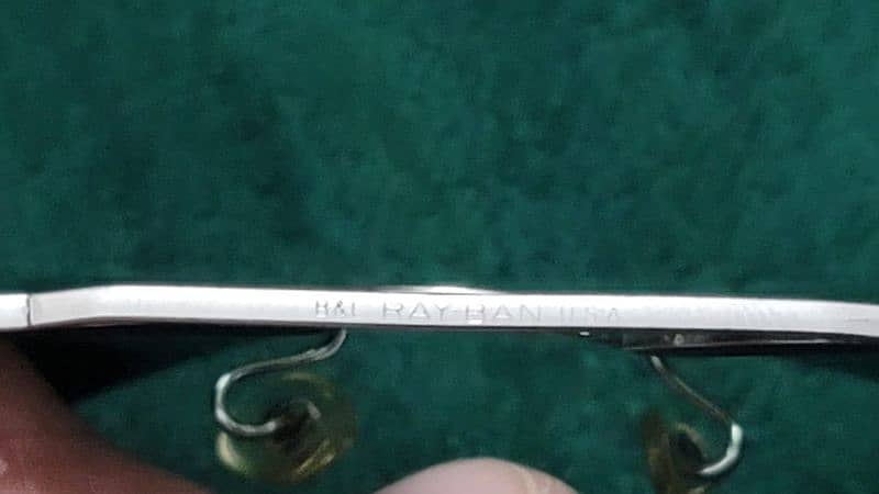 Ray Ban L&B Made in USA, Silver frame, 58 size 19