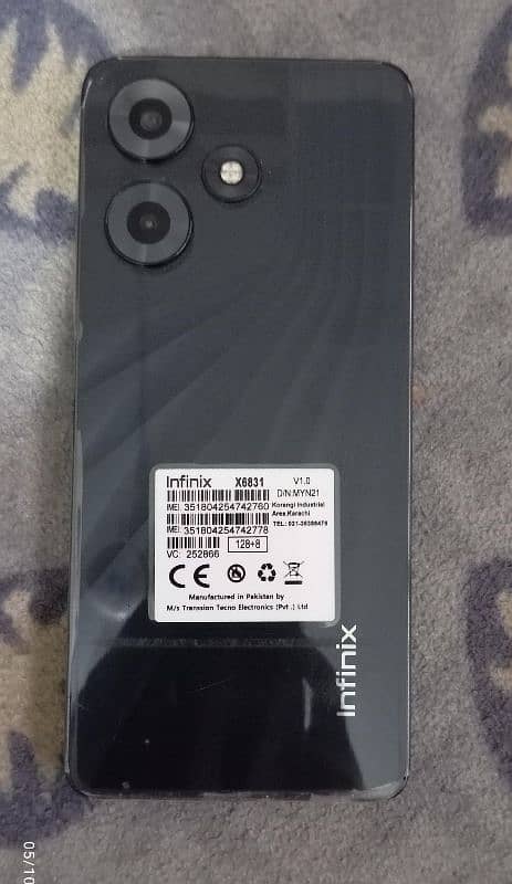 Infinix Hot 30 8+8 128gb (Just Like NEW) 2 Months Company Warranty. 3