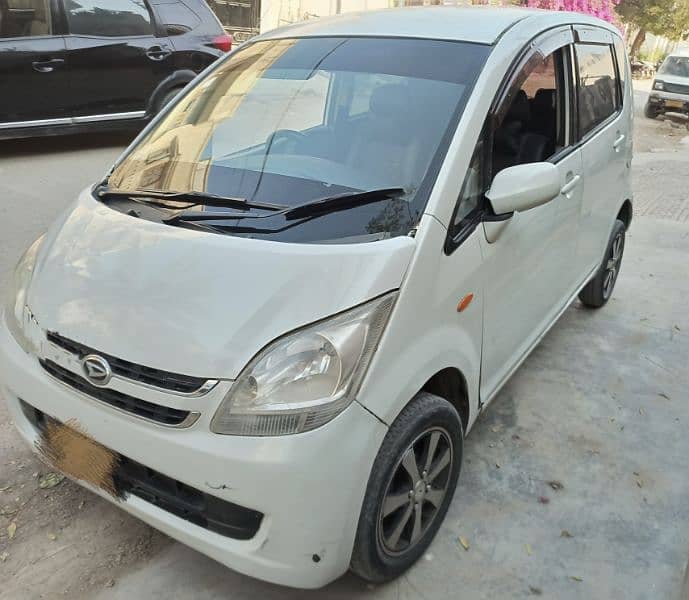 Daihatsu Move 2008-13 Pearl White 2