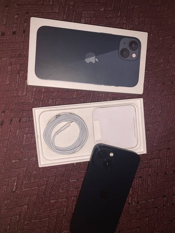 I phone 13 128 gb (jv) contact no 03099785219 5