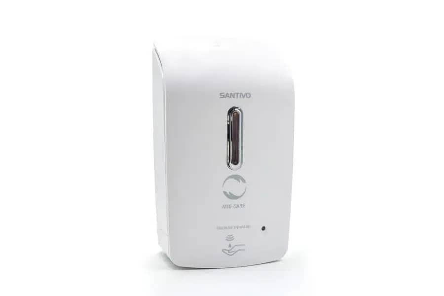 Automatic Soap Dispenser (1300ml) – Elegant White Design – Dual Power 0