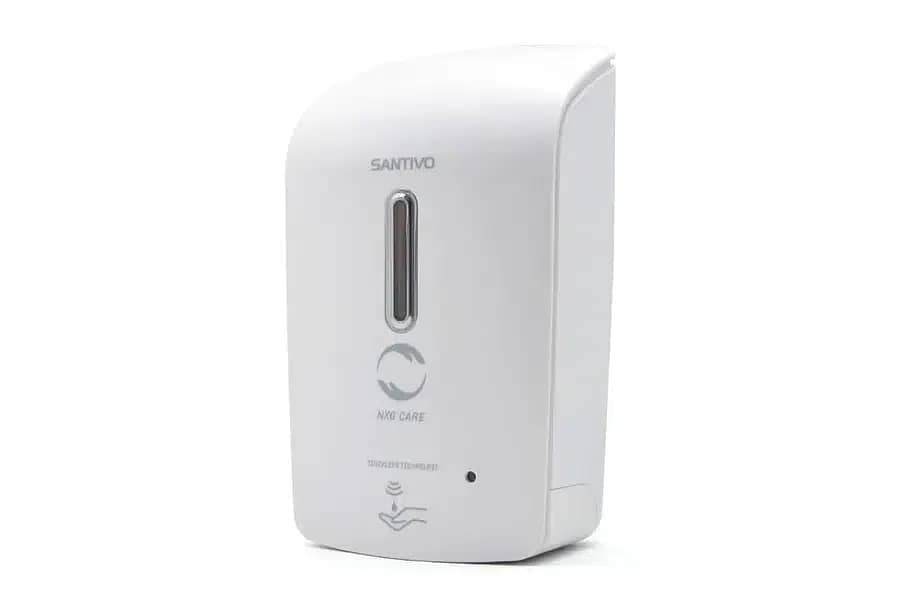 Automatic Soap Dispenser (1300ml) – Elegant White Design – Dual Power 1