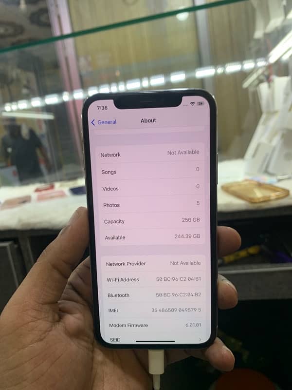 Iphone  X 256 GB 4