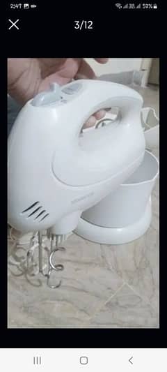 details of Kenwood HM430 Hand Mixer