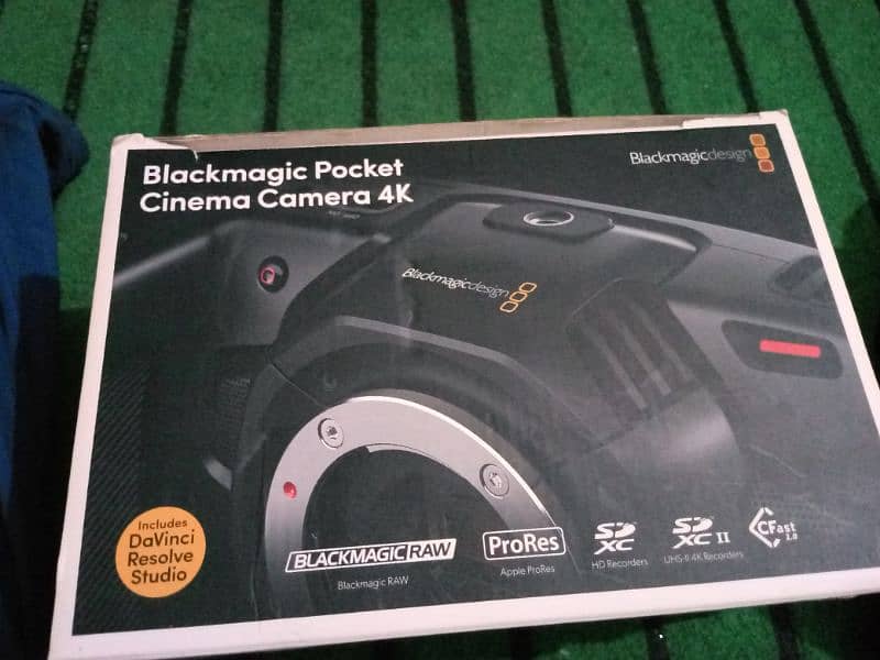 Blackmagic Pocket Cinema Camera 4K batter Sony canon Nikon  video cam 8