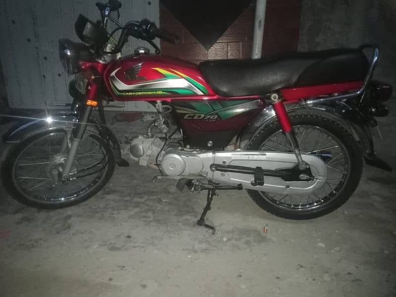 Honda CD 70 model 2022 9