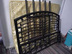 iron bed