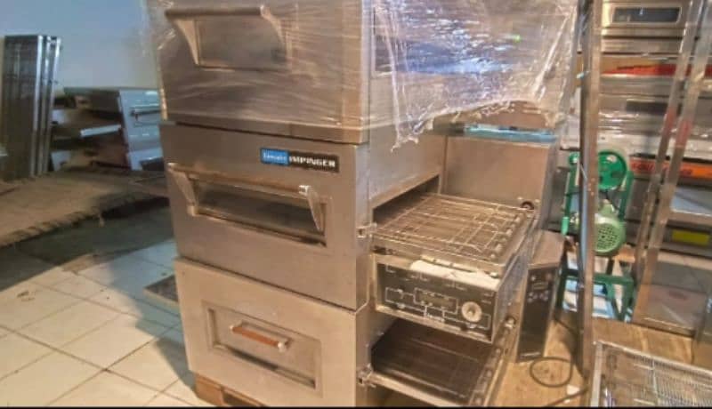 dough rooler imported// hot plate// delivery bags/ conveyor pizza oven 2