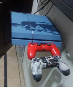 playstation4 uncharted edition with one original and 1 copy remote