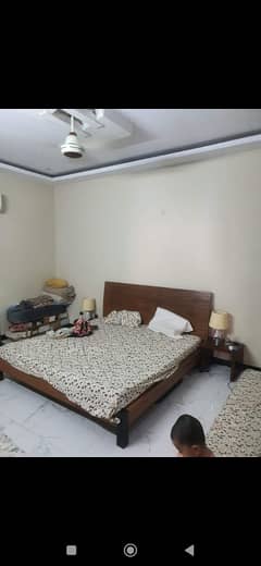 BLOCK -L BEAUTIFUL FIRST FLOOR 04 BED D D WEST OPEN NORTH NAZIMABAD