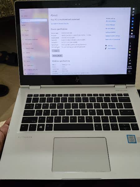 HP elitebook x360 Touch Screen 1