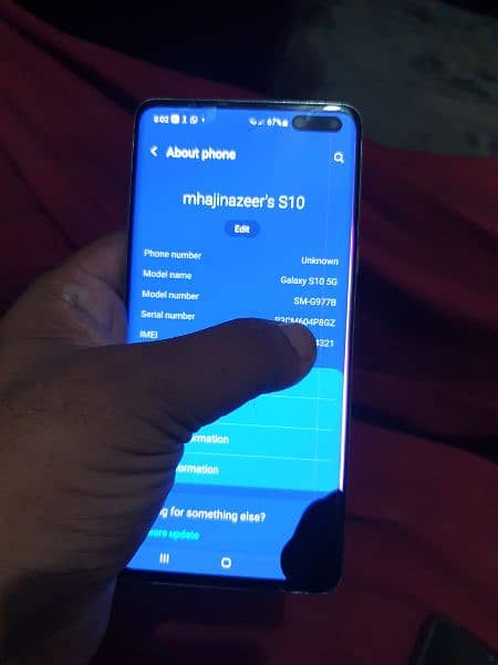 Samsung galaxy s10 plus 5g 2