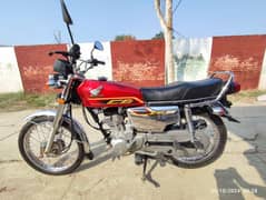 Honda CG125S special edition self start 2022 model All Punjab number