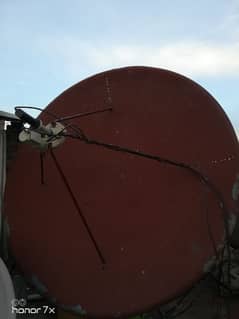 7 feet Moving dish paras wali