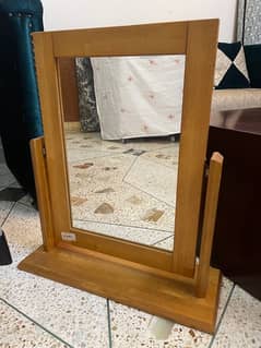 imported wooden mirror