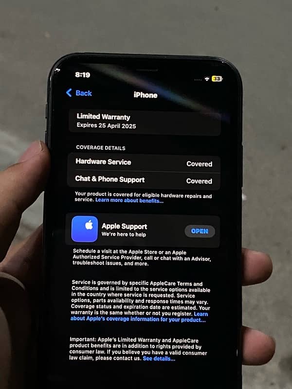 iPhone 11 Under Apple Warranty 4