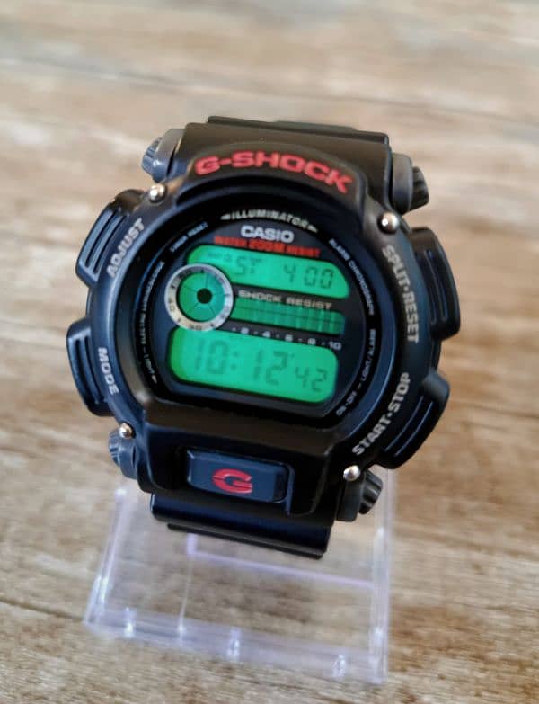 Original Casio G-Shock Digital Watch Black Resin Strap 5