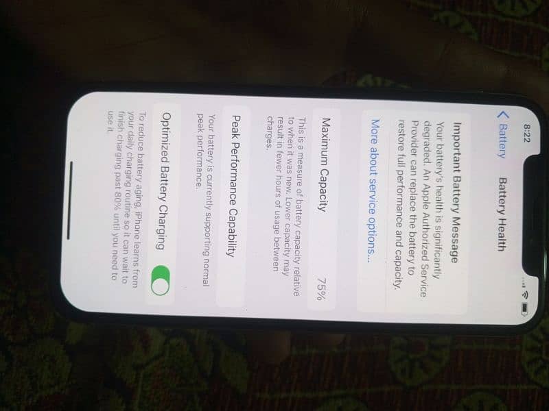 Used iPhone X 75% Battery Health Face ID Not Working Non-PTA Approved 5