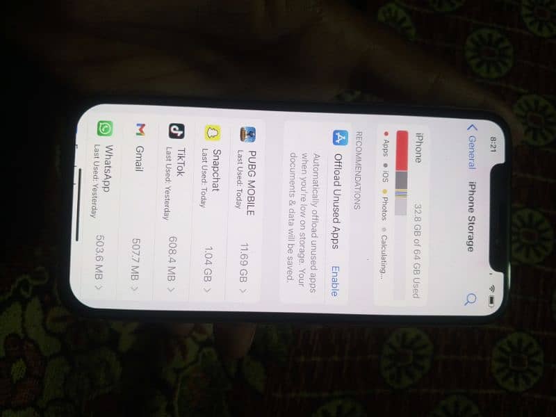 Used iPhone X 75% Battery Health Face ID Not Working Non-PTA Approved 6