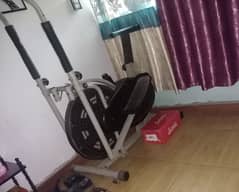 Manual treadmill plus cycle