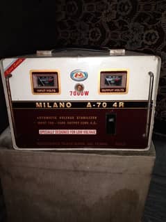 7000 Watt MilaNo A-70 4R Automatic VoltaGe Steblizer