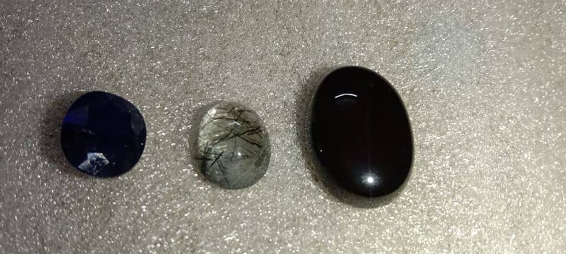 3 stones neelum black Aqeeq Mohe najaf good 03249724194 3