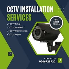 CCTV camera Installation, Repair, Maintenance