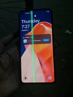 One plus 9R 10/10 condition with 80 watt charger only line in screen