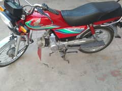 Honda CD 70 motorcycle 2017 model urgent sale Pakistan=03253816587=