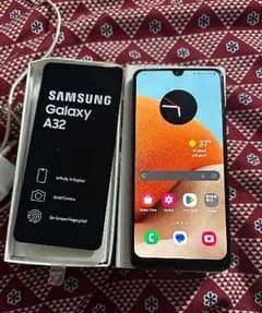 Samsung galaxy a32 no open no repair 10 by 10 full box charged