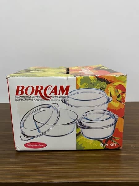 Borcam serving dishes & Bowl 6