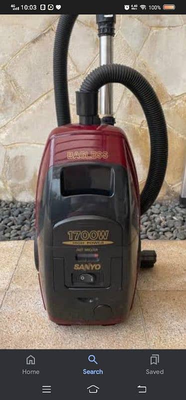 Sanyo vacuum cleaner 1700w 1