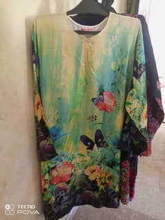 Ladies kurti silk &china boski