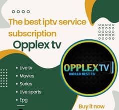 Iptv opplex subscription