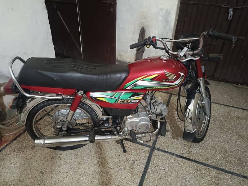 Honda cd 70 2022 model  chaska wala dor raha only call 03094851359 1