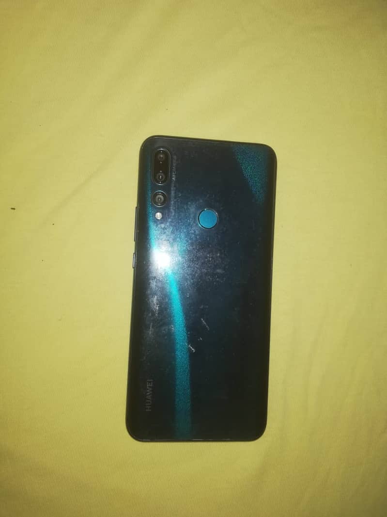 Y9 prime 2019 Lcd crack touch is OK no fault 4gb / 128gb 2