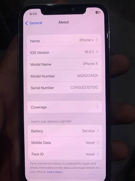 iphone X Non PTA 5