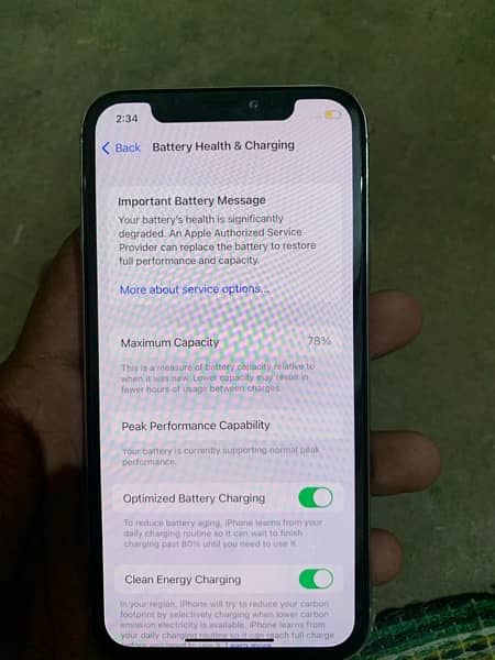 iphone X Non PTA 18