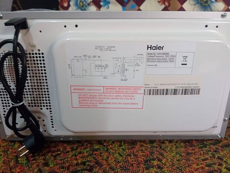 Haier Microwave oven brand new model 1