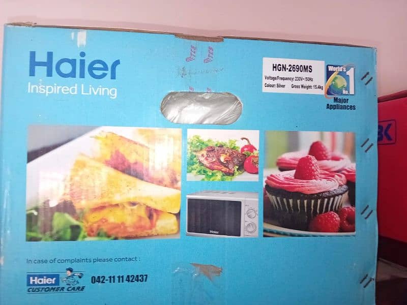 Haier Microwave oven brand new model 2