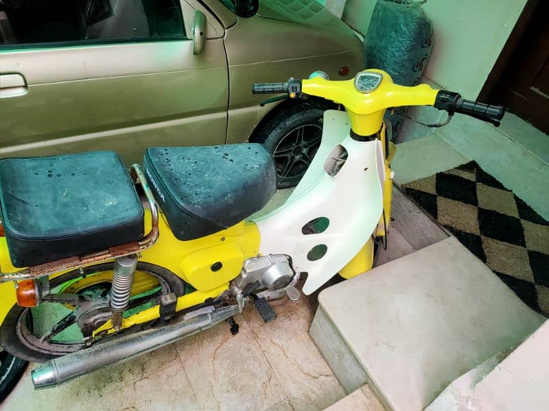 Honda 50c converted 70c brand new bike finally 55k 1