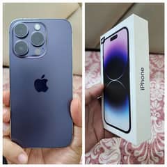 Iphone 14 Pro 256 GB (PTA Approved) with Box