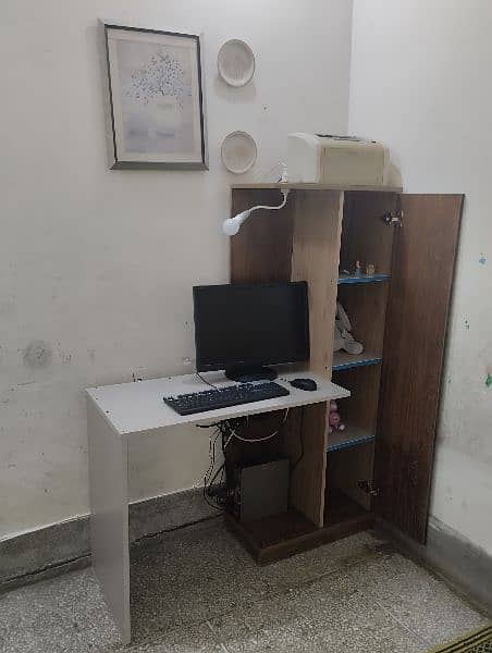 Study/ Computer table with wardrobe 2