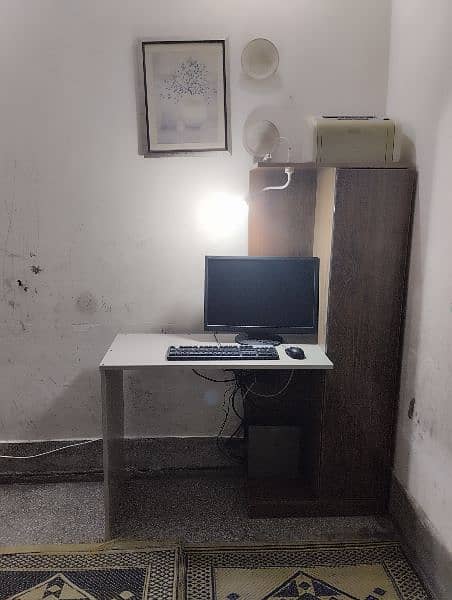 Study/ Computer table with wardrobe 3